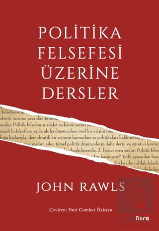 Politika Felsefesi Üzerine Dersler