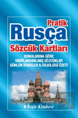 Pratik Rusça Sözcük Kartları