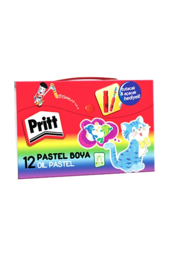 Pritt Pastel Boya Çantalı 12 Renk