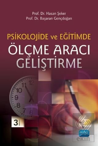 Psikolojide ve Eğitimde Ölçme Aracı Geliştirme