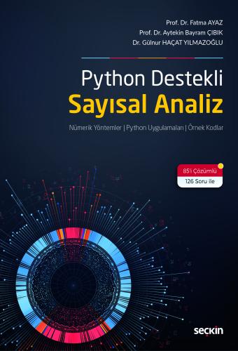 Python Destekli Sayısal Analiz