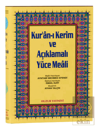 Rahle Boy Kur\'an-ı Kerim ve Açıklamalı Yüce Meali