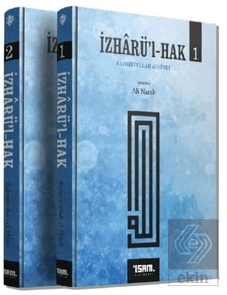 Rahmetullah el-Hindi İzharü\'l-Hak 2 Cilt Takım