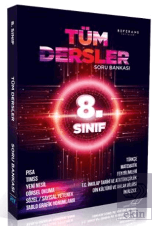 Referans Yayınları 8. Sınıf Tüm Dersler Soru Banka