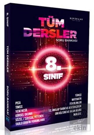 Referans Yayınları 8. Sınıf Tüm Dersler Soru Banka