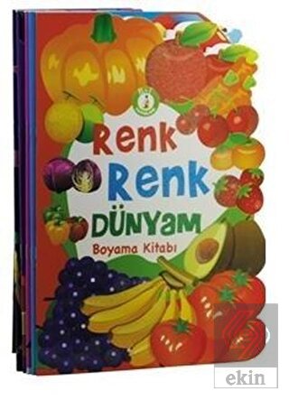 Renk Renk Dünyam (Şekilli Kesim 5 Kitap Takım)