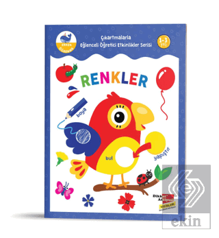 Renkler - Çıkartmalarla Eğlenceli Öğretici Etkinli