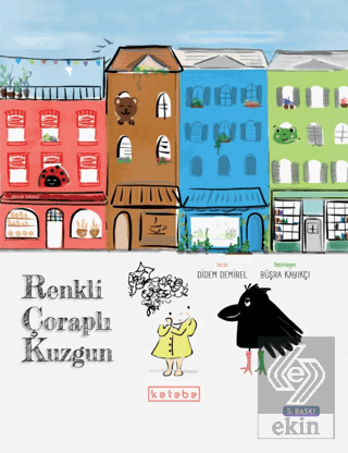 Renkli Çoraplı Kuzgun