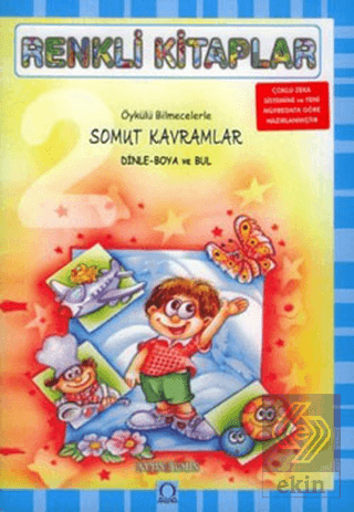 Renkli Kitaplar - 2 Öykülü Bilmecelerle Somut Kavr