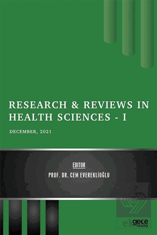 Research and Reviews in Health Sciences 1 - Decemb