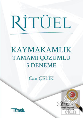 Ritüel Kaymakamlık Tamamı Çözümlü 5 Deneme