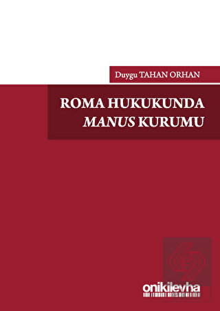 Roma Hukukunda Manus Kurumu