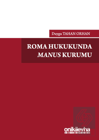 Roma Hukukunda Manus Kurumu