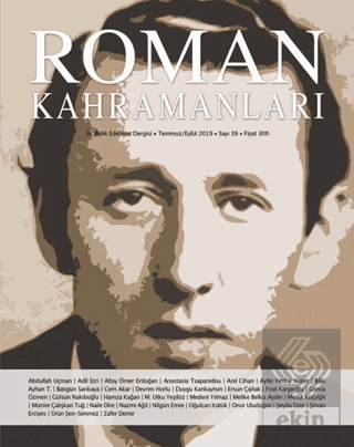 Roman Kahramanları Dergisi Sayı: 39 Temmuz - Eylül 2019