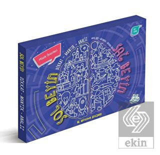 Sağ Beyin Sol Beyin Egzersizleri Seti (3 Kitap Tak