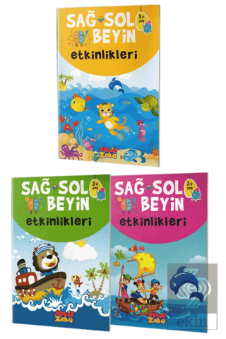 Sağ ve Sol Beyin Etkinlikleri Seti (3+Yaş)