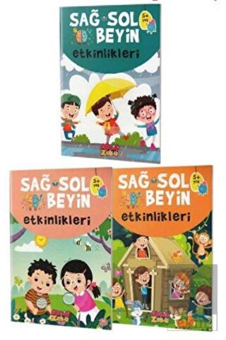 Sağ ve Sol Beyin Etkinlikleri Seti (5+Yaş)