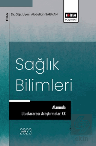 Sağlık Bilimleri Alanında Uluslararası Araştırmala