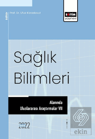 Sağlık Bilimleri Alanında Uluslararası Araştırmala