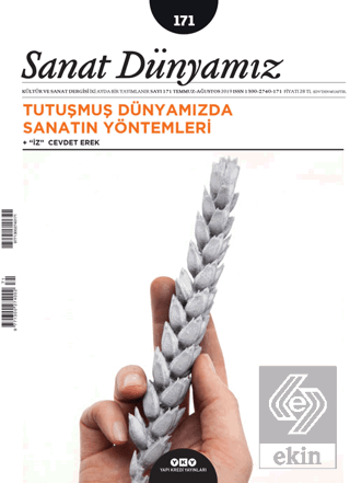 Sanat Dünyamız İki Aylık Kültür ve Sanat Dergisi Sayı: 171