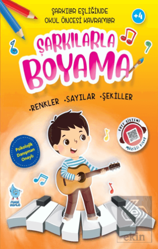 Şarkılarla Boyama (4 Kitap)