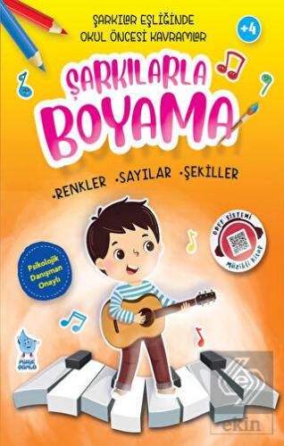 Şarkılarla Boyama (4 Kitap)