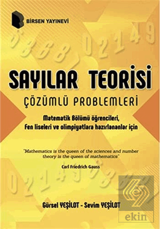 Sayılar Teorisi Çözümlü Problemleri