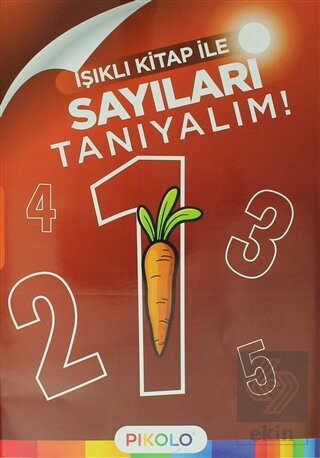 Sayıları Tanıyalım - Işıklı Kitaplar