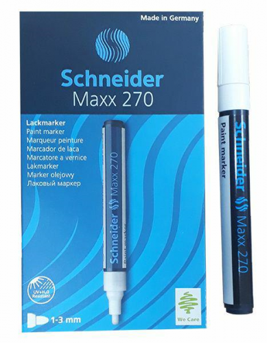 Schneider Maxx 270 Boya Markörü 1-3mm 127049 Beyaz