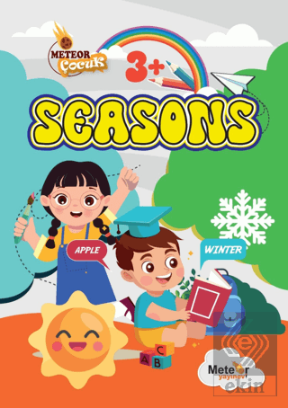 Seasons Türkçe-İngilizce Boyama Kitabı