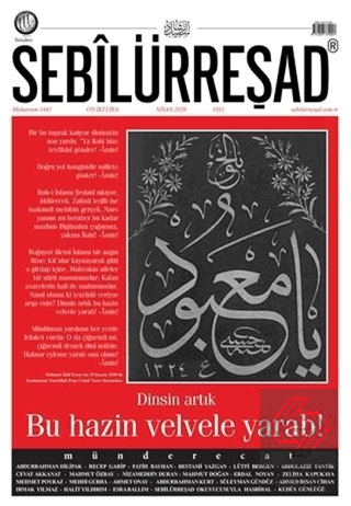 Sebilürreşad Dergisi Sayı: 1051 Nisan 2020