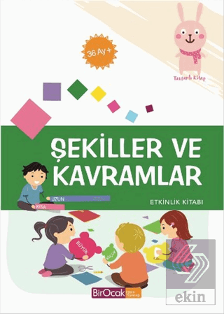 Şekiller ve Kavramlar Etkinlik Kitabı (36 Ay)