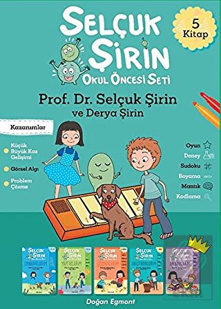 Selçuk Şirin Okul Öncesi Kutulu Set (5 Kitap Takım