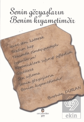 Senin Gözyaşların Benim Kıyametimdir