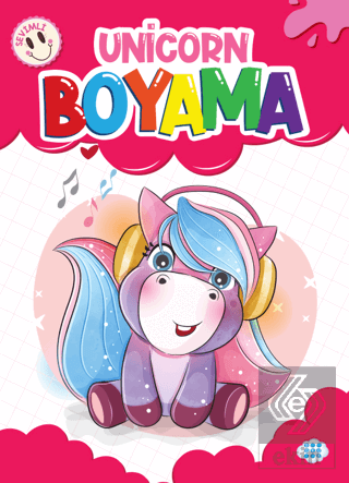 Sevimli Unicorn Boyama