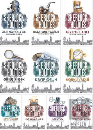 Sherlock Holmes Seti - 10 Kitap Takım