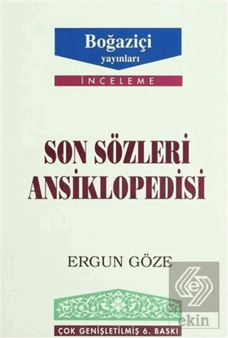 Son Sözleri Ansiklopedisi