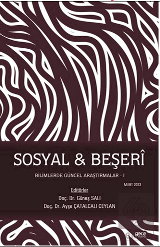 Sosyal - Beşeri Bilimlerde Güncel Araştırmalar - I