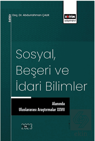 Sosyal, Beşeri ve İdari Bilimler Alanında Uluslara