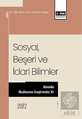 Sosyal Beşeri Ve İdari Bilimler Alanında Uluslarar