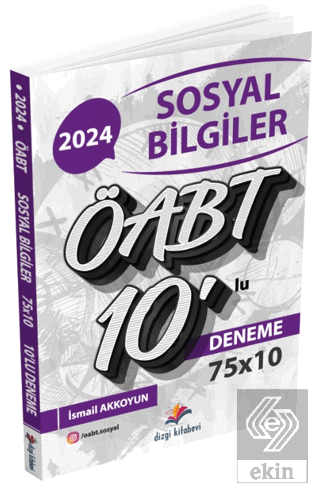 Sosyal Bilgiler ÖABT 10lu Deneme