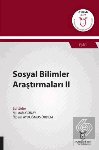 Sosyal Bilimler Araştırmaları II (AYBAK 2019 Eylül