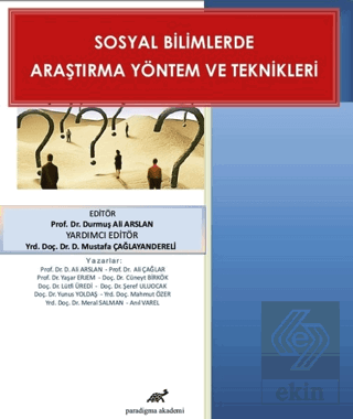 Sosyal Bilimlerde Araştırma Yöntem ve Teknikleri