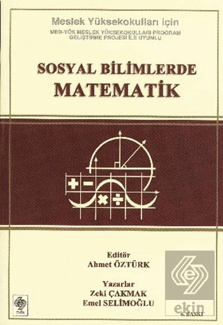 Sosyal Bilimlerde Matematik Ahmet Öztürk