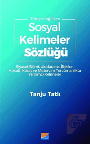 Sosyal Kelimeler Sözlüğü - Türkçe İngilizce