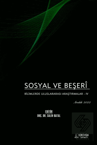 Sosyal ve Beşeri Bilimlerde Uluslararası Araştırma