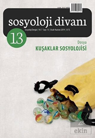 Sosyoloji Divanı Sayı: 13 Ocak - Haziran 2019