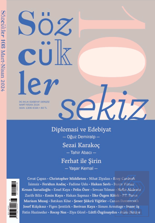 Sözcükler Dergisi 108. Sayı Mart - Nisan 2024