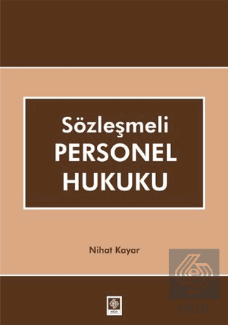 Sözleşmeli Personel Hukuku Nihat Kayar