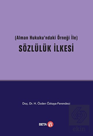 Sözlülük İlkesi